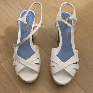 Schutz Keefa Sandals - only worn once!